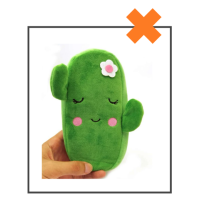 Etui fluffy cactus